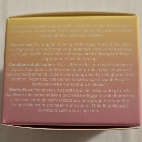 NWT Lottie London Bright Bounce undereye corrector - Picture 4 of 6